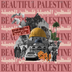 BEAUTIFUL PALESTINE - RED 