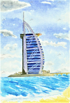 The Burj Al Arab Hotel