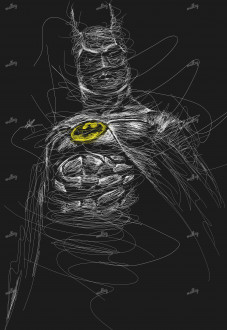 Batman Drawing By Mustafa Elshahat