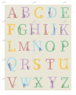 Alphabet Poster