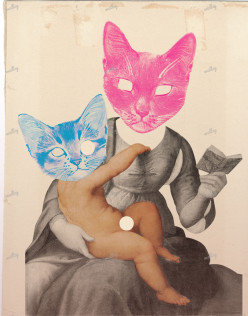 catomania · aus den sieben leben einer katze ·  pink and blue